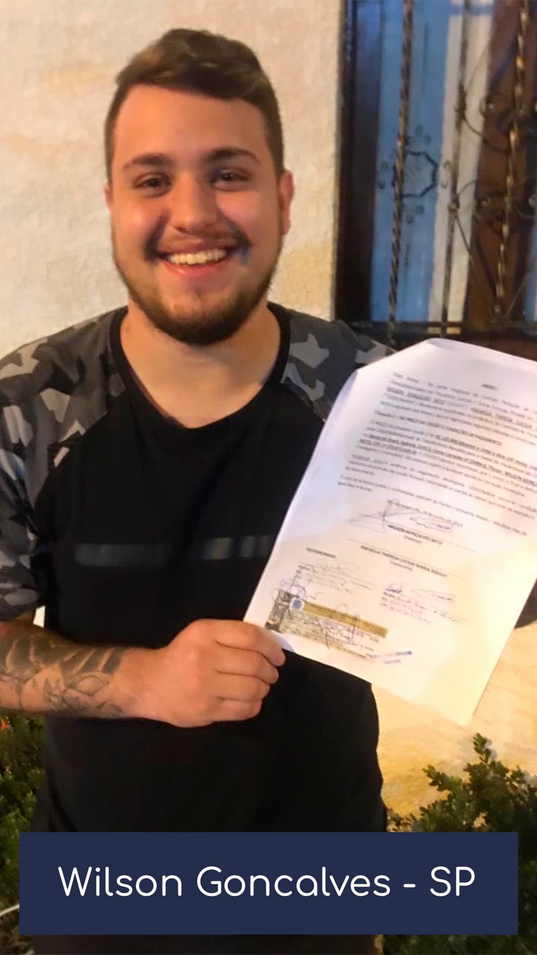 Depoimento de cliente da Precatórios Já 1