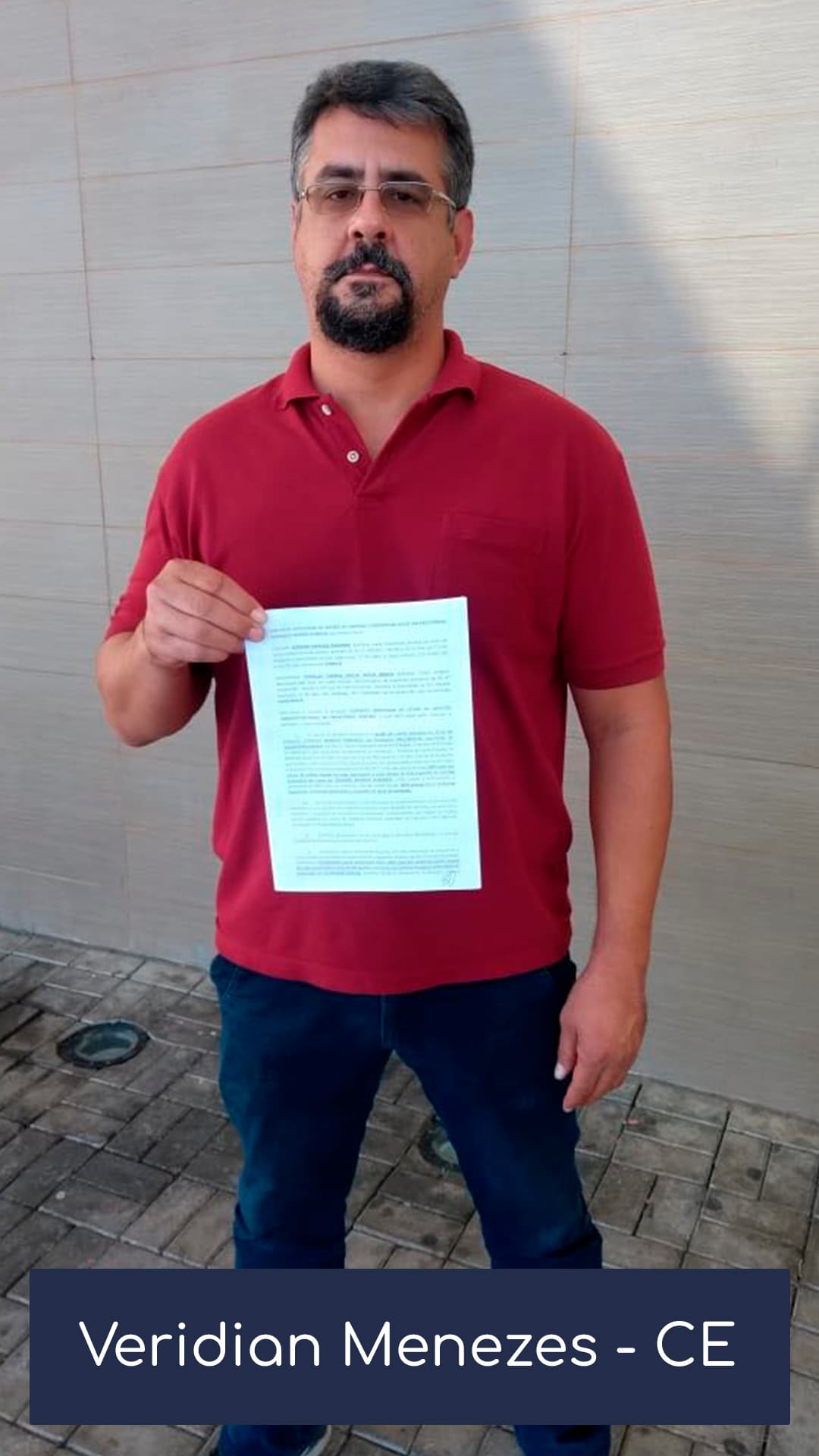 Depoimento de cliente da Precatórios Já 12